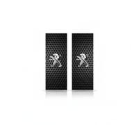 YIFANFENGSUN 2 Pcs Car B-Pillar Stickers for Peugeot Partner Tepee 2008-2024, Decorative Exterior Cover Anti Scratch Protection Window Trim Styling Film Decor