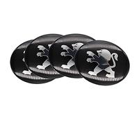 YIFANFENGSUN 4pcs Wheel Center Sticker for Peugeot 2008 GT Line (2013-2019) 65mm, Auto Logo Wheel Center Cover Sunscreen Waterproof Styling Accessories Auto Parts