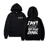 Yifaose Singer Alex G Hoodies Unisex Printed Long Sleeves Top Oversized Fashion Pullover Sweatshirt Casual Couples Hoodies For Men Women XS~4XL-black||x_l