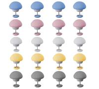 YiFENCHEN 20 PCS Mushroom Duvet Clips Non-Slip Quilt Fixing Clips Multicolour Duvet Fixing Holder with Buttons Quilt Cover Pins for Blanket Bed Sheet Curtain Socks Mattress Covers