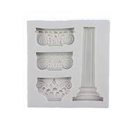 YiFeng Ancient Greek Pillars Mold Roman Column Mold Sugarcraft Epoxy Resin Art Tools