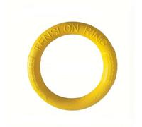 Yifengyuan Outdoor Fitness Dog Training Ring, Floating Traction Toy Round Dog Pull Ring Interactive Play Tool for Small Medium Dogs (Yellow, Large)