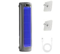 Yiffany Cooling Ace, Ultra-Quiet Personal AC Unit, Portable 3-Speed Rechargeable Mini Air Conditioner, Desktop/Tower/Wall-Mountable Design for Bedroom, Office, Travel & Dorm (Beige)