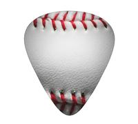 Yifhdes 3D Printed Guitar Picks Compatible with Cool Baseball Plastic Guitar Picks for Electric, Acoustic Guitars, Ukulele, Boys and Girls Soft and Light Guitar Picks Sampler Pack with Box
