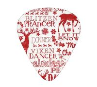 Yifhdes Animal Wilderness Bear Deer Multifaceted Guitar Pick - Clear Sound, And Durability For Individualized Music Experiences.