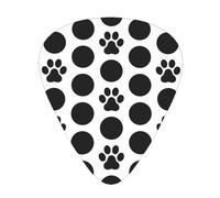 Yifhdes Cute Dog Guitar Picks,12 Pcs Guitar Picks, Includes Thin, Medium & Heavy Gauges 3 Sizes For Acoustic Guitar