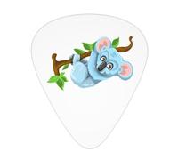 Yifhdes Cute Koala Guitar Picks 12-Pack For Guitar Electric Acoustic Guitar Mandolin Bass 3 Thickness Plectrums Thin/Medium/Heavy For Guitar Players