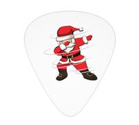 Yifhdes Dabbing Santa Guitar Picks 12-Pack For Family Stylish Guitar Accessories 3 Thickness Plectrums Thin/Medium/Heavy For Guitar Players