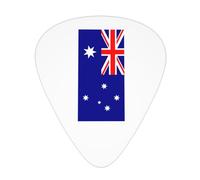 Yifhdes Flag Of Australia Guitar Picks 12 Pcs For Guitar Electric Acoustic Guitar Mandolin Bass 3 Thickness Plectrums Thin/Medium/Heavy For Guitar Players