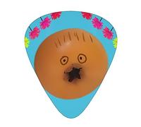 Yifhdes Frightened Pomegranate 12 Pcs Guitar Picks Set For Folk,Acoustic,Bass Guitar,Electric,Banjo Or Ukulele.Solo,Riff,Gifts