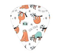 Yifhdes Funny Cute Animal Sloth Music Versatile Guitar Pick Set - Distinct Tones - Perfect For Guitars, Ukuleles And More