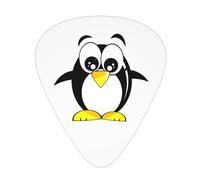 Yifhdes Funny Penguin Guitar Picks 12-Pack For Family Stylish Guitar Accessories 3 Thickness Plectrums Thin/Medium/Heavy For Guitar Players