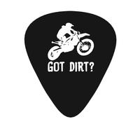 Yifhdes Got Dirt Bike Motocross Racing Guitar Picks 12 Pcs For Acoustic Guitar Guitar Accessories 3 Thickness Plectrums 0.46mm/0.71mm/0.96mm For Guitar Players
