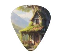 Yifhdes Hidden Harmony Printed Guitar Picks,12 Pack Premium Guitar Picks 3 Different Thickness with Storage Box,0.5/0.7/1 mm