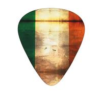 Yifhdes Irish Flag 12 Pcs Guitar Picks Set For Folk,Acoustic,Bass Guitar,Electric,Banjo Or Ukulele.Solo,Riff,Gifts