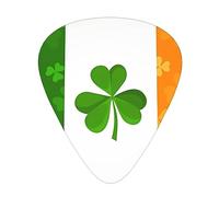Yifhdes Irish Flag 12 Pcs Guitar Picks Set For Folk,Acoustic,Bass Guitar,Electric,Banjo Or Ukulele.Solo,Riff,Gifts