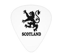 Yifhdes Lion Rampant Scotland Scottish Guitar Picks 12-Pack For Acoustic Guitar Guitar Accessories 3 Thickness Plectrums Thin/Medium/Heavy For Guitar Players