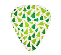 Yifhdes Merry Christmas Guitar Picks,12 Pcs Guitar Picks, Includes Thin, Medium & Heavy Gauges 3 Sizes For Acoustic Guitar