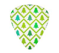 Yifhdes Merry Christmas Guitar Picks,12 Pcs Guitar Picks, Includes Thin, Medium & Heavy Gauges 3 Sizes For Acoustic Guitar