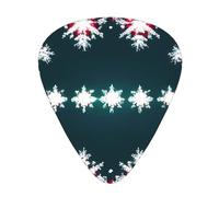 Yifhdes Merry Christmas Versatile Guitar Pick Set - Distinct Tones - Perfect For Guitars, Ukuleles And More