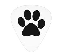 Yifhdes Paw Dog Guitar Picks 12-Pack For Acoustic Guitar Guitar Accessories 3 Thickness Plectrums Thin/Medium/Heavy For Guitar Players