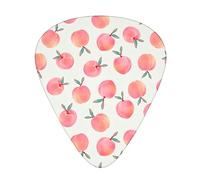 Yifhdes Pink Peach Multifaceted Guitar Pick - Clear Sound, And Durability For Individualized Music Experiences.