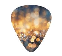 Yifhdes Shiny Dots 12 Pcs Guitar Picks Set, 3 Thicknesses & Case - Electric/Acoustic/Bass