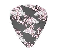 Yifhdes spring clouds blossom trees cherry blossoms Bass Celluloid Guitar Plectrums Luxury Guitar Picks Cool Guitar Picks Custom Guitar Picks Fashion Guitar pick