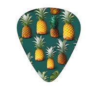 Yifhdes Tropical Fruit Paradise Print Guitar Pick Thin Medium Heavy Gauges For Acoustic Guitar,Electric Guitar,Bass Guitar,12 Pack