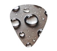 Yifhdes Water Drops Dots Printed Guitar Picks,12 Pack Premium Guitar Picks 3 Different Thickness with Storage Box,0.5/0.7/1 mm