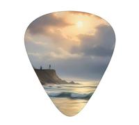 Yifhdes WITHIN THE TIDES Printed Guitar Picks,12 Pack Premium Guitar Picks 3 Different Thickness with Storage Box,0.5/0.7/1 mm