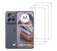 YIFNTANG Pack of 3 tempered glass screen protectors for Motorola Moto Edge 50 Neo, 9H hardness, anti-scratch, bubble-free, HD clear tempered glass film, compatible with Motorola Moto Edge 50 Neo