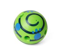 Yifugad Interactive Giggle Ball for Dog Squeaky Toy Keep Your Dog Happy All Day, Ball Toys for Large, Medium and Small Pet Cat Relieve Anxiety and Boredom (Green, 4.33 Inch)