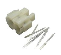 Yige Store 1-20Kits 2.3mm Series Plug 6 Pin Ways Automotive Cable Wire Harness Connector Socket Auto Pcb Pin Header Male(10Sets)