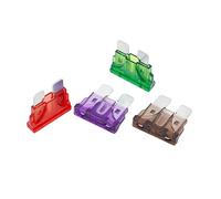Yige Store 50PCS Medium Standard Fuse Insert ZINC Pins 1A 2A 3A 5A 7.5A 10A 15A 20A 30A 40A 50A Refitted Fit Fit Compatible Auto Car Truck(50PCS 2A)