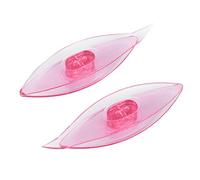 YIGEBAG 2pcs Plastic Tatting Shuttle Hand Tool for Lace Making DIY Craft(Pink)