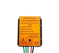 YIGECHENXIN 1000W-2000W Wind Turbine Generator Controller, IP67 Wind Controller 12V 24V for Wind Generator (Yellow),12V
