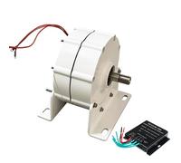 YIGECHENXIN 1000W-3000W Gearless Permanent Magnet Generator,12V 24V 48V 220V Low Speed AC Alternator Generators with Base Use for Wind Turbine Water Turbine,48V