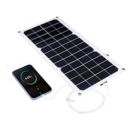 YIGECHENXIN 100W Semi Flexible Monocrystalline Solar Panel USB Output