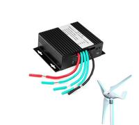 YIGECHENXIN 12V/24V Auto Wind Turbine Controller 9000W-12000W IP65 Waterproof Wind Charge Regulator with Overcharge Protection for Home Off-Grid Systems,24V