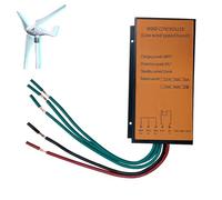 YIGECHENXIN 12V, 8000W IP67 Waterproof Battery Wind-Solar Hybrid Controller Mini MPPT Wind Turbine Generator Controller 12V 24V Auto 48V Windmill Regulator (Yellow)