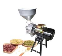 YIGECHENXIN 1500W Thickness Adjustable Grain Mill, Aluminum Multi-Function Desktop Refiner Simplify The Complex Applicable To Peanuts, Rice And Soybeans