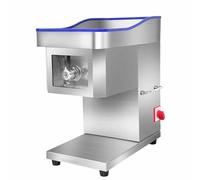YIGECHENXIN 220v 1100w Restaurant waterproof Electric Meat Cutting Machine Can be sliced, shredded or diced The knife set is removable for cleaning Suitable for vegetable markets, canteens,1100w