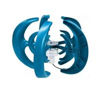 YIGECHENXIN 220V, 3000W New Energy Vertical Wind Turbine Windmill Generator Kit, 5 Blade Low Noise Lantern Windmill Generator 12V 24V 48V Suitable for Wind And Solar Systems