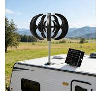 YIGECHENXIN 220V, 6000W Wind Turbines Generator,12V 24V 48V 220V 3 Phase Wind Power Turbine Generator Kit W/Controller Suitable for Home, Farm And Outdoor(Low Noise)