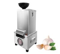 YIGECHENXIN 220V Commercial Stainless Steel Dry Garlic Peeling Machine High Power Electric Garlic Cloves Peeling Tool Fast Heat Dissipation for Barbecue Shops