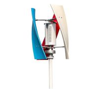 YIGECHENXIN 24V, 12V 24V 48V 220V 17000W No Noise Vertical Magnetic Wind Generator Easy To Assemble 3 Blades Wind Turbine for Outdoor Garden (With Charge Controller)