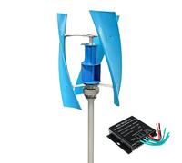 YIGECHENXIN 24V, 18000W Maglev Levitation Axis Vertical Wind Turbine Generator Vertical Windmill, 220V-12V Home Wind Turbine Kits with MPPT Controller