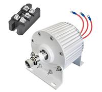 YIGECHENXIN 3 Phase Permanent Magnet Generator, 12V 24V 48V DC Output- Low RPM PMG for Wind Turbine & Hydropower, DIY Renewable Energy Projects(18000W),220V