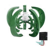 YIGECHENXIN 3000W 5 Blades Vertical Axis Wind Turbines Generator Lantern, Motor Kit Windmill Energy Charge Turbines + 20 Years of Service Life And 2 Years of Warranty,220V